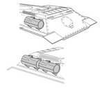 T-34/85 – external fuel tanks for Revell kit 