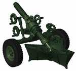 MO-120-RT-61 -120 mm rifled towed mortar Model F1 / Mortier 120mm Rayé Tracté Modele F1