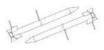 HVAR Rockets 5 inch (12 pcs) 