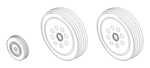 BAC Lightning F.1A/F.2A/F.3/F.6 – Wheels for Airfix 1/48