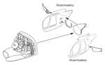 MH-6E/J/M Little Bird – Engine set 1/48 for Academy