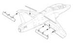 BAe Hawk T.1a – Landing flaps 1/32 for Revell kit