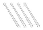 2cm Flakvierling 38 – Metal barrel (4 pcs) 1/35