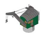 Steam Crane – Full resin kit 1/48