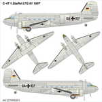 Douglas C-47 - Luftwaffe LTG61 - 1957