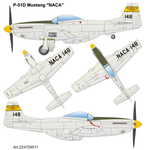  P-51D MUSTANG "NACA" (Serie NASA) 