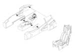 JAS-39A/C Gripen – Interior set 1/48 for KittyHawk kit