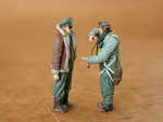 US Fighter Pilots WW II (2 fig.)