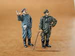 German Pilot + Mechanic WW I (2 fig.)