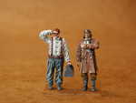 RFC Pilot + Mechanic WW I (2 fig.)