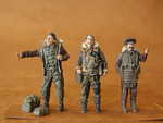 US Bomber Pilots WW II (3 fig.)