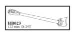  122 mm D - 25 T with late mantlet & muzzle. Gun for IS - 2m