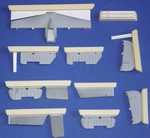 B-25J - control surfaces