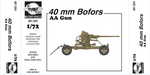 40mm BOFORS Gun AA Gun