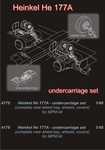 He 177A - undercarriage set