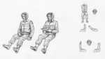 Russian modern Heli. Pilots sitting (2. fig.)