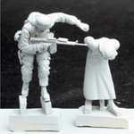 US Rangers + Afghan Captured Warior (2. fig)