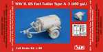 WW II US Fuel Trailer Type A-3 (600 gal.) - full resin kit