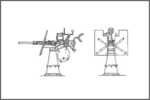 20mm Oerlikon AA Gun