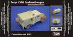 Steyr 1500 Funkkraftwagen (Einheitsfuhrerhaus) - conversion set for Tamiya