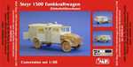 Steyr 1500 Funkkraftwagen (Einheitsfuhrerhaus) - conversion set for Tamiya