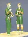 British 8th Army Tank Crew (2fig)