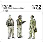 USAF pilots Korean War (3 fig.)