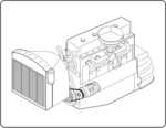 DUKW Engine set 