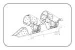 TSR-2 - Correction set pilot's canopy for Airfix kit