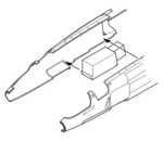 TSR-2 Nose Undercarriage bay for Airfix kit 1/48