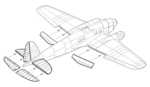 He 111H  Control surfaces