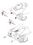 Jagdpanzer 38 Hetzer – Towing eyes for Tamiya kit