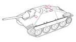 Jagdpanzer 38 Hetzer – Periscopes for Tamiya kit 1/48