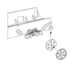 Jagdpanzer 38 Hetzer Idler wheels (six holes type) for Tamiya kit