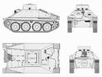 Jagdpanzer 38 Hetzer School Version Conversion 1/48 for Tamiya kit