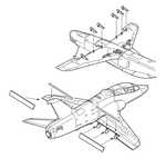 Hawk T.Mk.I - Landing flaps set for Italeri kit