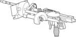 MG 34 WW II - German tank mounted machine gun