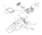 F-16CG/CJ Fightning Falcon Armament set for Academy kit