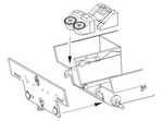 Tiger I – Port board Fuel Tank and Cooler for Revell kit 1/72
