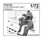 U-VII crew at rest part I (3 fig.)