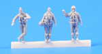 US modern jet pilots(3 pcs) 
