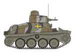 Strv m/37 (Praga AH-IV-S) WW II Tankette