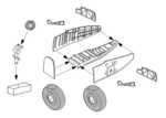 Wellington Mk.Ic - undercarriage set
