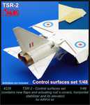TSR-2 - Control surfaces set 
