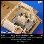 King Tiger – Driver´s set 1/35 for Tamiya kit