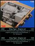 King Tiger – Engine set 1/35 for Tamiya