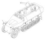 Sd. Kfz. 251/16 Ausf.D Flamethrower