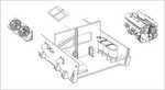 Pz.Kpfw. IV – Engine set 1/72 for Dragon kit