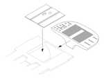 CH-47 Chinook Rear fuselage roof interior for Italeri kit