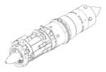 Jumo 004B – WW II German jet engine 1/48